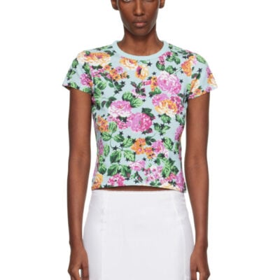 Kenzo Blue Kenzo Paris 'KENZO Floral' T-shirt