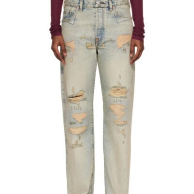 Kenzo Blue Kenzo Paris Straight Jeans
