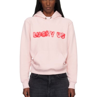 Kenzo Pink Kenzo Paris 'KENZO Words' Hoodie