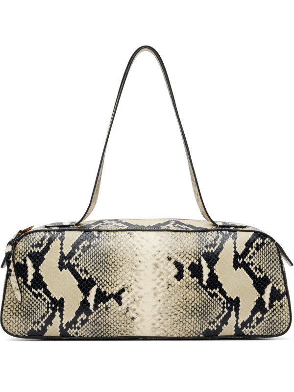 Khaite Beige & Black Simona Shoulder Bag