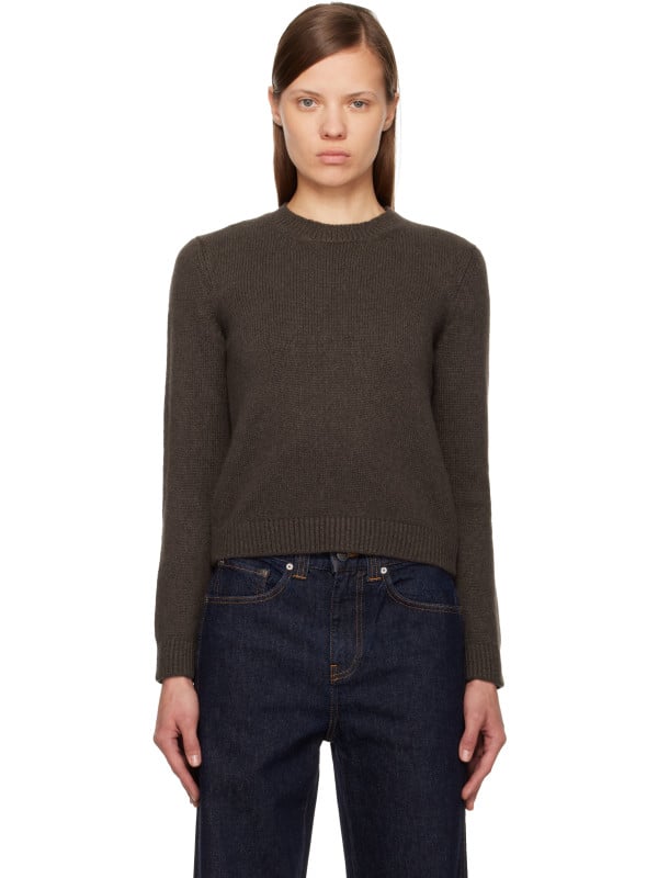 Khaite Brown Leta Sweater