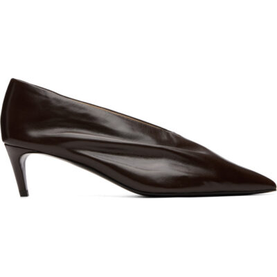 Khaite Brown Miriam Low Heels