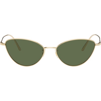 Khaite Gold Oliver Peoples Edition 1998C Sunglasses