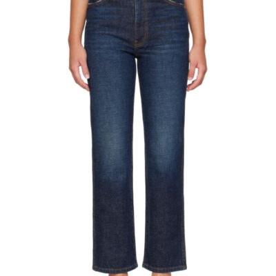 Khaite Indigo Abigail Stretch Jeans
