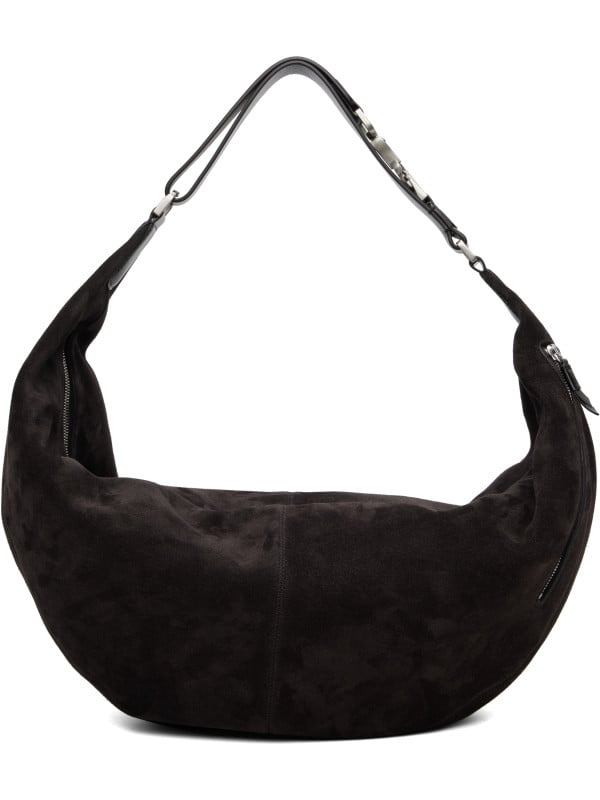 Lemaire Brown Large Quiver Clip Bag