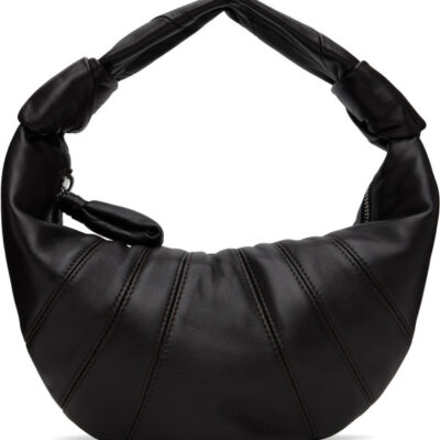 Lemaire Brown Mini Fortune Croissant Bag