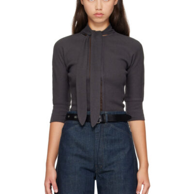 Lemaire Gray Ascot T-shirt