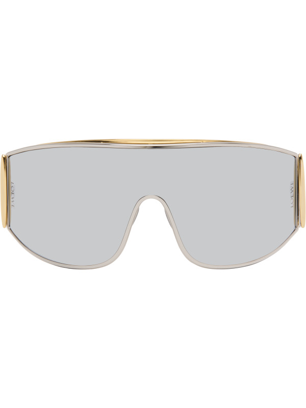 Loewe Silver Speed Shield Sunglasses
