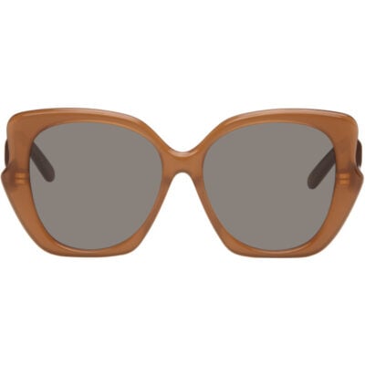 Loewe Tan Fantasy Slim Sunglasses