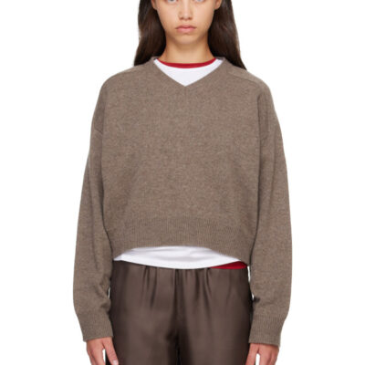 Loulou Studio Brown ANZOR LDS Sweater