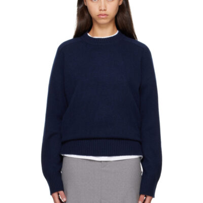 Loulou Studio Navy BALTRA LDS Sweater