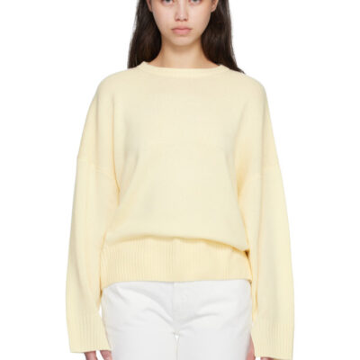 Loulou Studio Off-White ANTON Cashmere Sweater