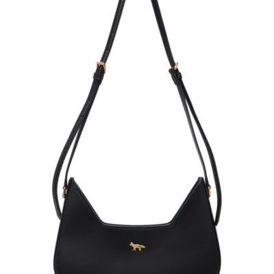 Maison Kitsune Black Inare Bag