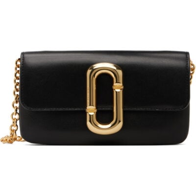 Marc Jacobs Black Scene Wallet On Chain Bag