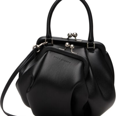 Marc Jacobs Black Wave Kisslock Bag