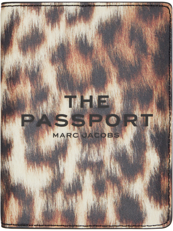Marc Jacobs Brown 'The Passport' Holder