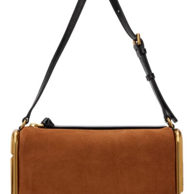 Marc Jacobs Tan Suede Scene Small Shoulder Bag