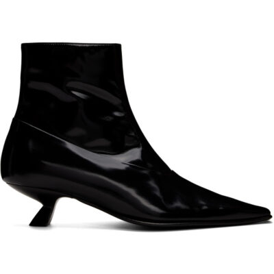 Marni Black Leather Boots
