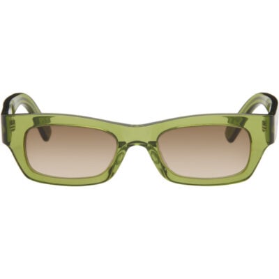 Marni Green Clear Haicli Sunglasses