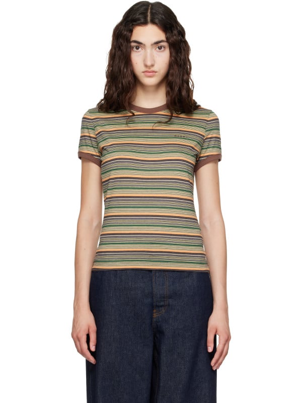 Marni Multicolor Striped T-shirt