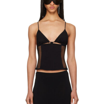 Miaou Black Ellie Tank Top