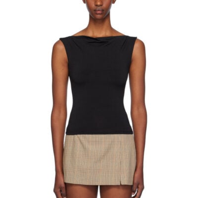 Miaou Black Lani Tank Top