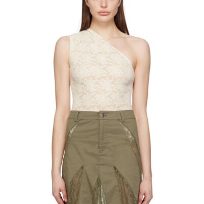 Miaou White Jade Bodysuit