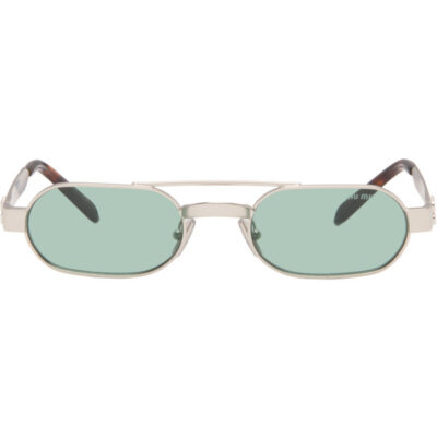 Miu Miu Silver Envie Sunglasses