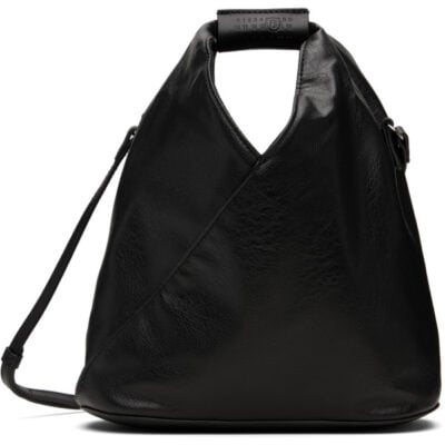 MM6 Maison Margiela Black Triangle Crossbody Bag