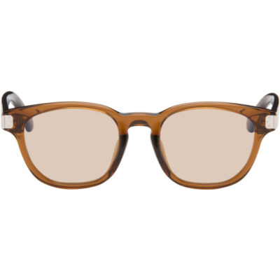 MM6 Maison Margiela Brown 17 Sunglasses