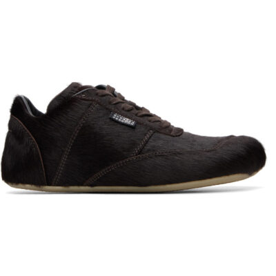 MM6 Maison Margiela Brown Anatomic Sneakers
