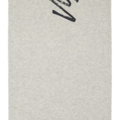 MM6 Maison Margiela Gray Signature Scarf