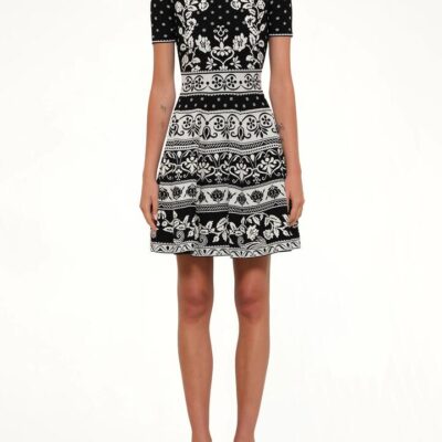ALEXANDER MCQUEEN Floral Mini Dress