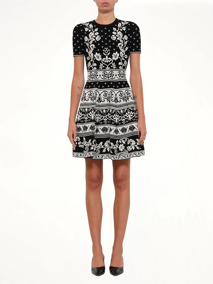 ALEXANDER MCQUEEN Floral Mini Dress