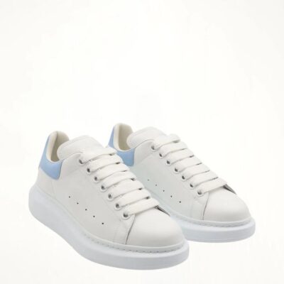 ALEXANDER MCQUEEN Larry Oversized Sneaker in White/powder Blue White / 35