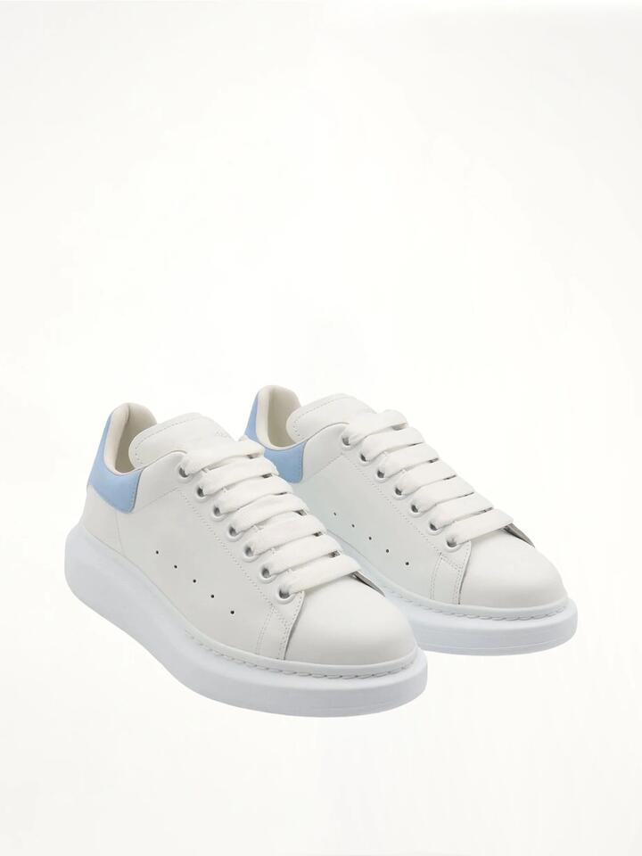 ALEXANDER MCQUEEN Larry Oversized Sneaker in White/powder Blue White / 35