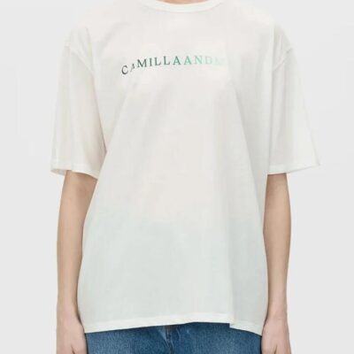 Camilla and Marc Navarro Logo Tee