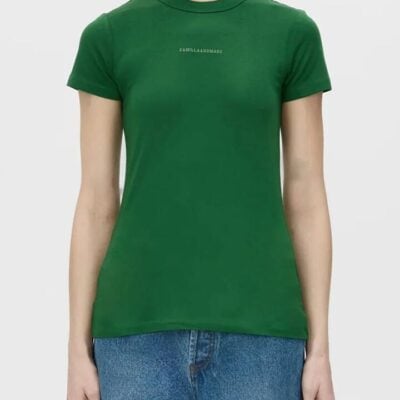 Camilla and Marc Suvero Slim Fit Logo Tee