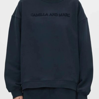 Camilla and Marc Tia Flocking Logo Crew