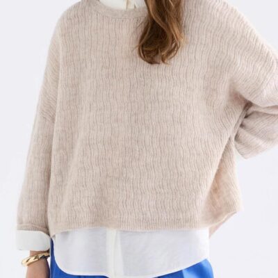 Elk Agna Pattern Sweater