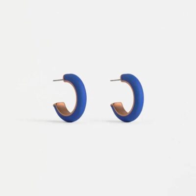 Elk Emal Mini Hoop Earring