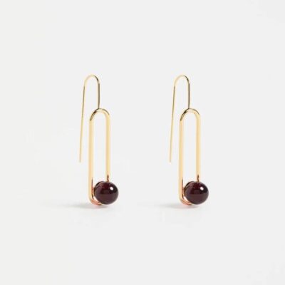 Elk Laspar Hook Earring