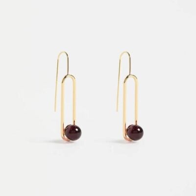 Elk Laspar Hook Earring