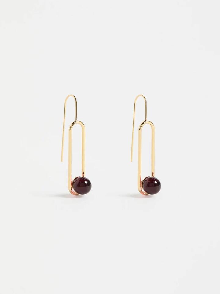 Elk Laspar Hook Earring