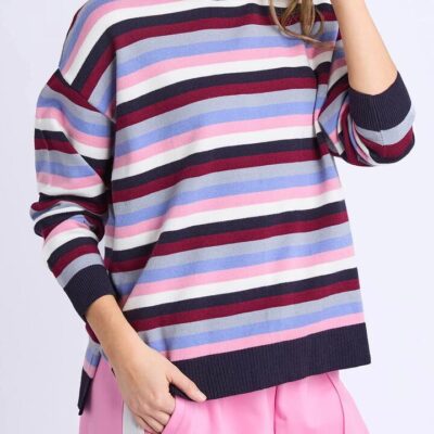 Elm Linea Stripe Knit