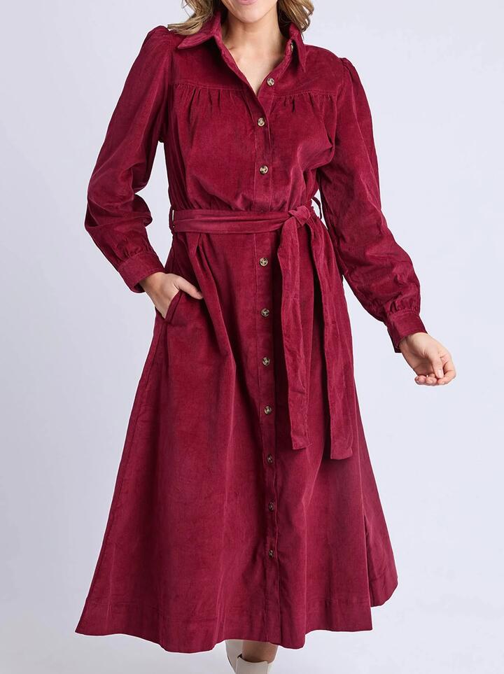 Elm Serena Cord Dress