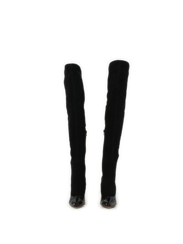 GIVENCHY Podium Boots 11.5 in Black / 36