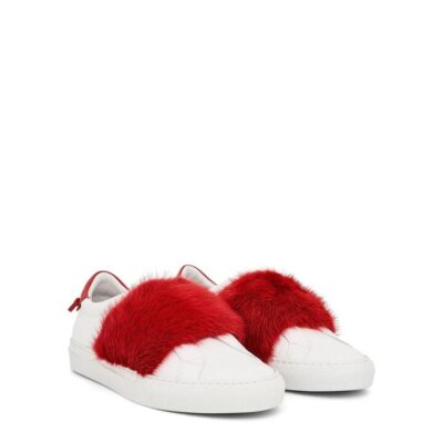 GIVENCHY Urban Knot Elastic Sneaker in Red White / 36