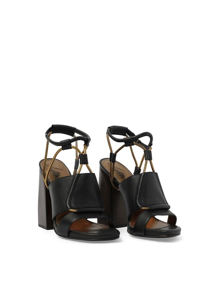 LANVIN Sandal in Black / 35.5