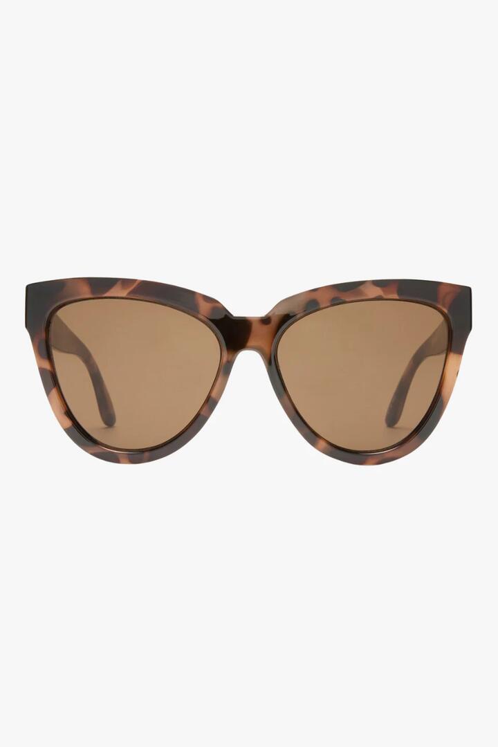 Le Specs Liar Liar Oversized Catseye Tort Brown Lens Sunglasses